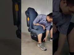 Sedile per autocarri con sospensione aerea personalizzabile Sedile del conducente in pelle