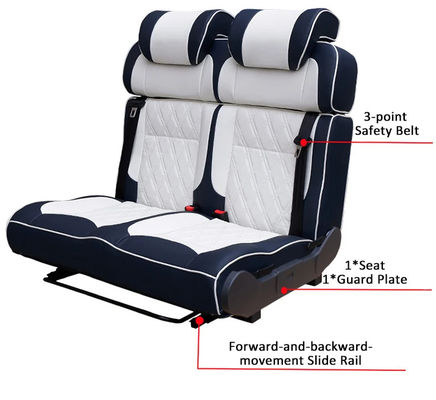 Sedie auto riposibili per auto-camper modificate per auto-camper mpv van 2 posti 3 posti divano letto