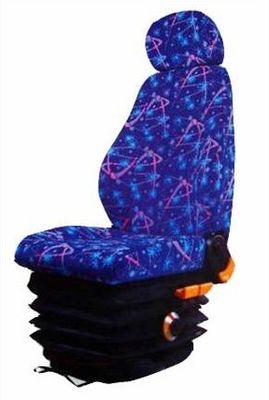 comprare Sedile per gru da porta in tessuto blu M801 Sedile sospeso per trattore online manufacture