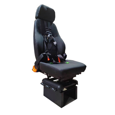 comprare Sedile per operatori e costruttori Sedile per simulatori in cuoio S802 Sedile di ricambio per apparecchiature pesanti online manufacture