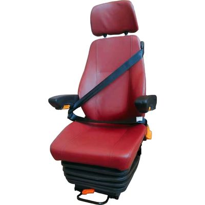 comprare Sedile per trattore a sospensione a aria universale rosso Sedile di ricambio per apparecchiature pesanti online manufacture