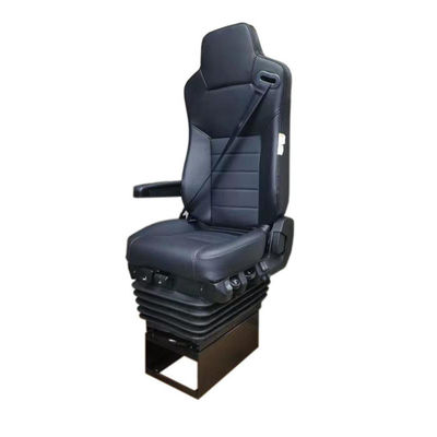 comprare Sedile del conducente del pullman in PU in pelle nero Sedile a sospensione ad aria A800 di lusso regolabile online manufacture