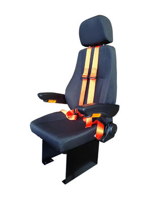 comprare Assento senza simulatore di sospensione Sedile meccanico in cuoio in PU nero online manufacture