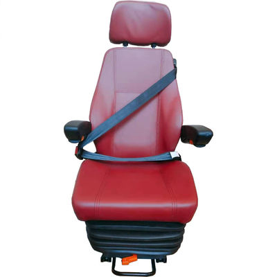 Red Air Suspension Van Seat Autocarro da tour IVECO Sedile del conducente