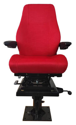 360 rotazione sedile del conducente del treno sedile rosso statico S802 base regolabile