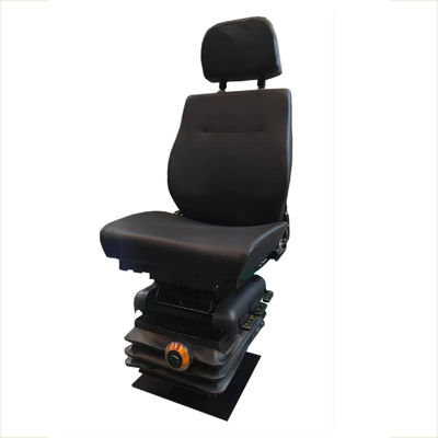 Sedile del conducente del camion M801 Sedile a sospensione meccanica in cuoio in PU personalizzato