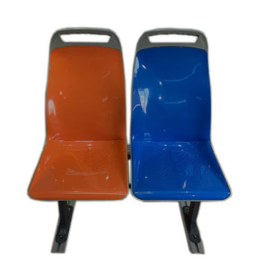 Seggiolini per autobus urbani singoli e doppi Seggiolini per autobus pubblici blu arancione Plastica ABS