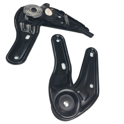 Metallo sedile recliner parti di acciaio e plastica recliner leva laterale sinistra