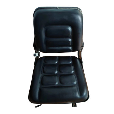 Sedile per carrelli elevatori nero con cintura di sicurezza PU Farm Universal Tractor Seat