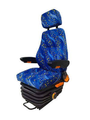 M801 Sedile a sospensione meccanica Sedile a sospensione ad aria blu per autocarri