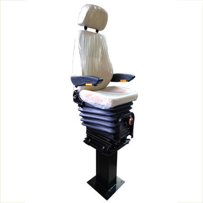 M801 Sedile da barca con sospensione a aria Sedile da pilota personalizzato Beige Grigio