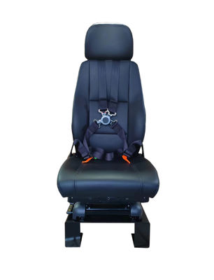Sedile di simulazione statica personalizzato Sedile meccanico in pelle nera