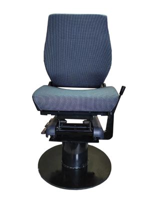 Sedile del conducente grigio senza sospensione Sedile meccanico con copertura in tessuto
